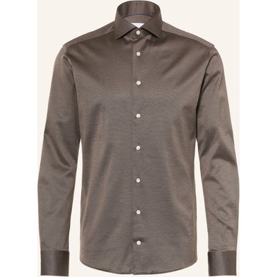 Eton Hemd Regular Fit braun