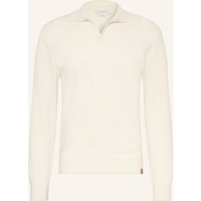 Jacob Cohen Strick-Poloshirt weiss
