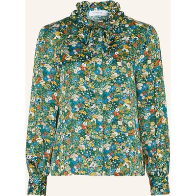 Rich & Royal Bluse Mit Rüschen gruen