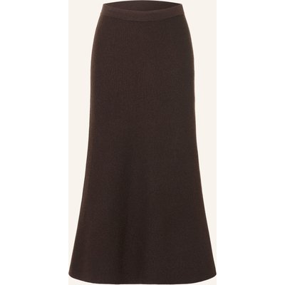 Rich & Royal Strickrock Mit Cashmere braun