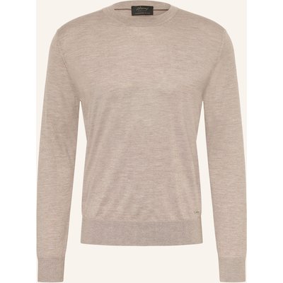 Brioni Pullover Mit Cashmere Und Seide beige