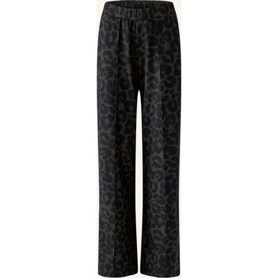 Oui Jerseyhose braun