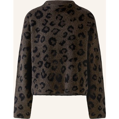 Oui Pullover braun