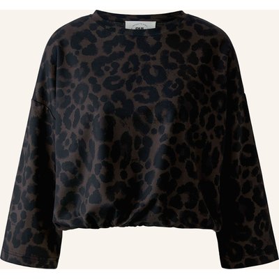 Oui Sweatshirt braun
