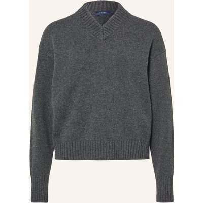 Soeur Pullover Julie Aus Merinowolle grau