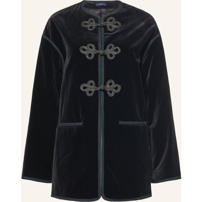 Soeur Samtjacke Lutetia schwarz