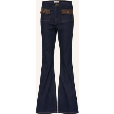 Joseph Ribkoff Flared Jeans blau