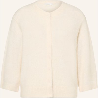 Opus Strickjacke Disille Mit 3/4-Arm beige
