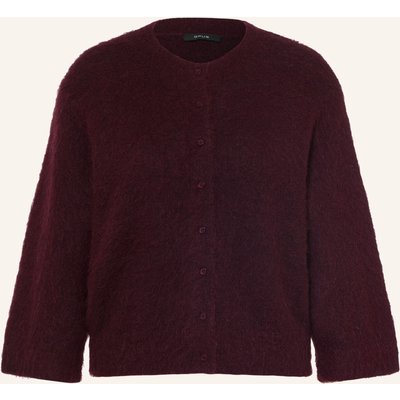 Opus Strickjacke Disille Mit 3/4-Arm rot