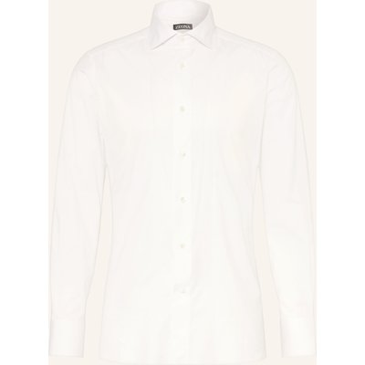 Zegna Hemd Regular Fit weiss