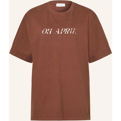 Oh April T-Shirt Cowgirl braun