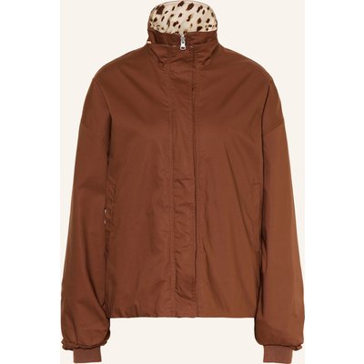 Oh April Blouson Amine Zum Wenden braun