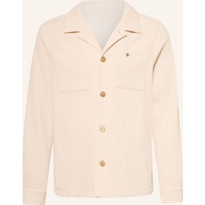 Distretto 12 Overshirt Torino Aus Cord weiss