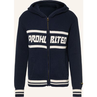 Prohibited Strickjacke Snowboard blau