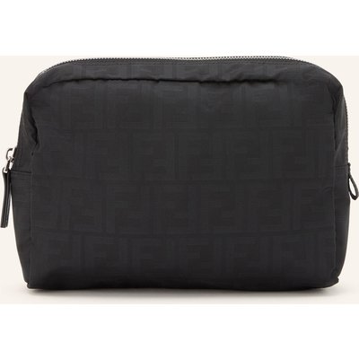 Fendi Kulturtasche Medium Ff Light schwarz