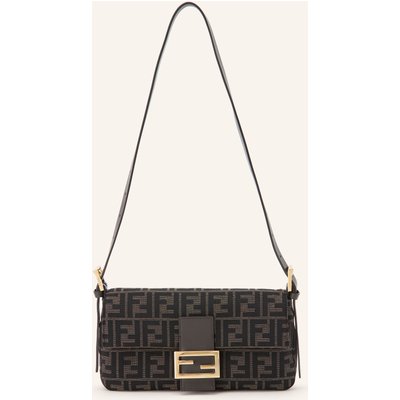 Fendi Schultertasche Baguette braun