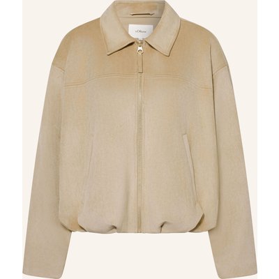 S.Oliver Red Blouson In Lederoptik braun