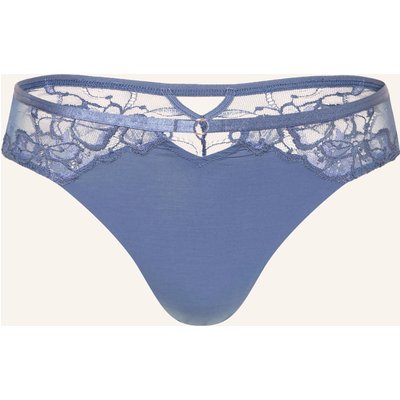 Triumph Slip Wild Gardenia Mit Cut-Outs blau