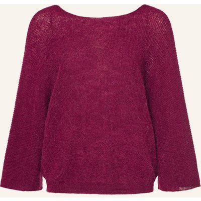 Ba&Sh Pullover Isaac Mit Mohair Und Schmucksteinen rot