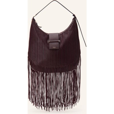 Jimmy Choo Schultertasche Bar rot