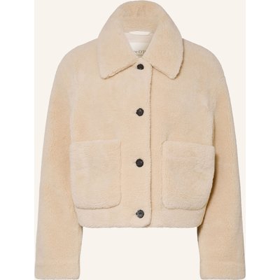 Marc O'polo Teddyfell-Jacke beige