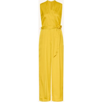 Phase Eight Jumpsuit Taylor Aus Satin gelb
