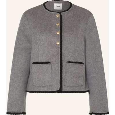 Maje Kastenjacke grau