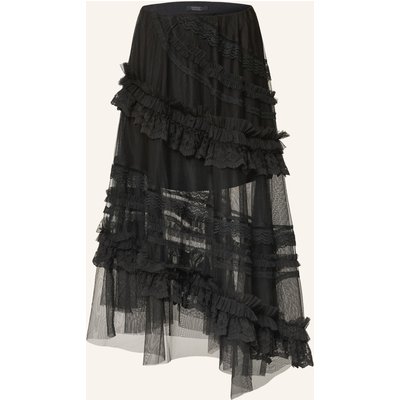 Allsaints Rock Jen Mit Spitze Und Rüschen schwarz