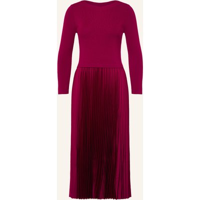 Hobbs Strickkleid Lucinda Im Materialmix Mit Plissees lila