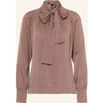 Reiss Schluppenbluse Eden rot