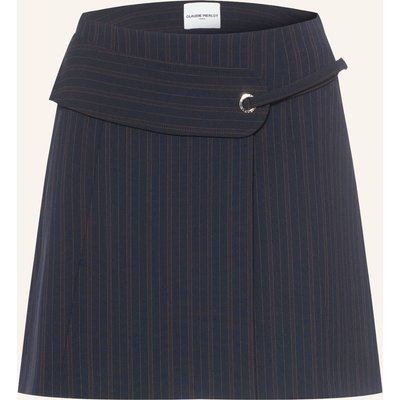 Claudie Pierlot Rock In Wickeloptik blau