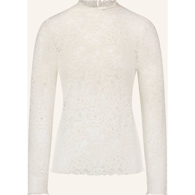 Cartoon Longsleeve Aus Spitze beige