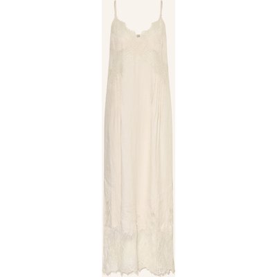 Allsaints Leinenkleid Samia Mit Spitze weiss