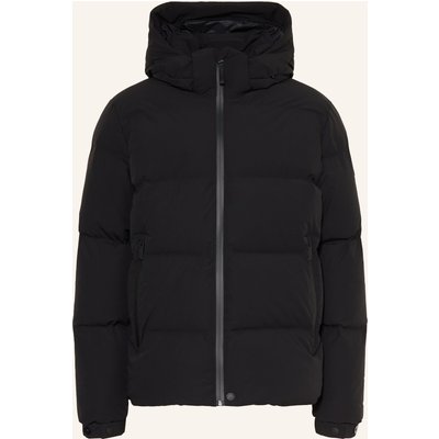 Alphatauri Daunenjacke Odoru Mit Abnehmbarer Kapuze schwarz