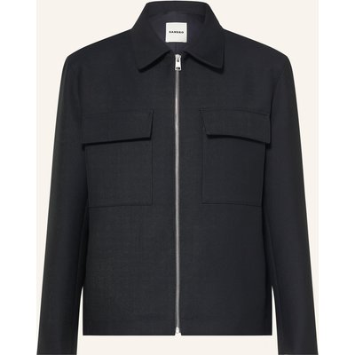 Sandro Jacke blau