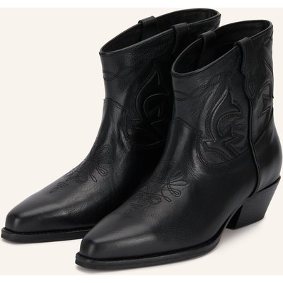 Ba&Sh Cowboy Boots Curtis schwarz