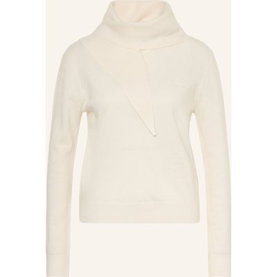 Claudie Pierlot Pullover Mit Abnehmbarem Kragen weiss