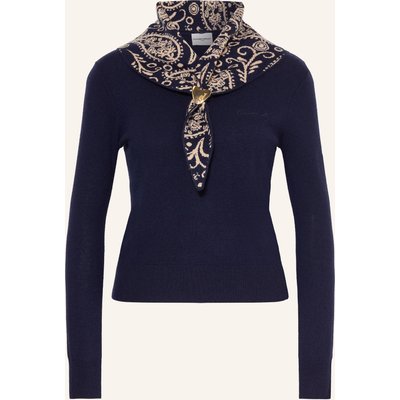 Claudie Pierlot Pullover Mit Abnehmbarem Kragen blau