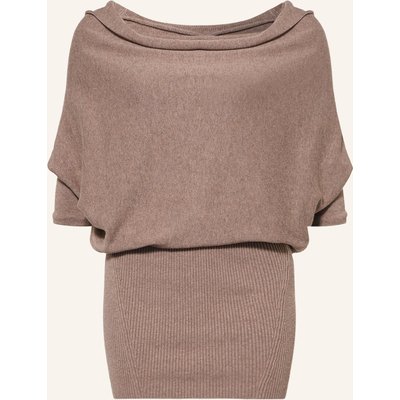 Allsaints Strickkleid Ellie Mit 3/4-Arm braun