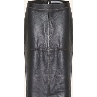 Allsaints Lederrock Olivia braun