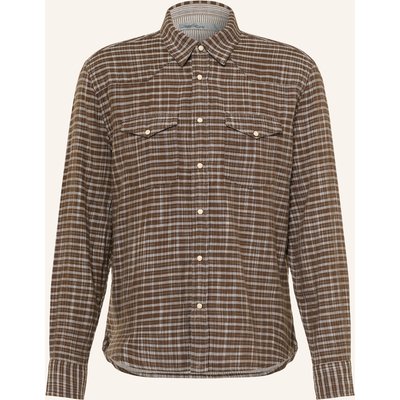 Allsaints Hemd Court Comfort Fit braun