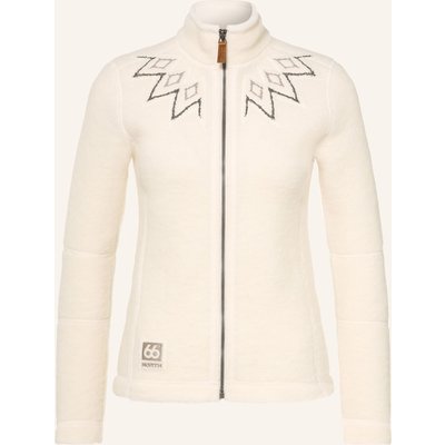 66°North Fleecejacke Kaldi weiss