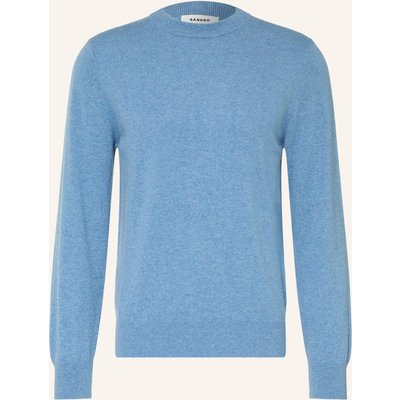 Sandro Cashmere-Pullover blau
