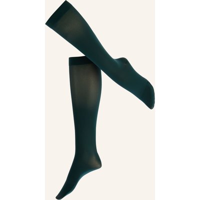 Item m6 Fein-Kniestrümpfe Knee-High Translucent 30 Conscious gruen