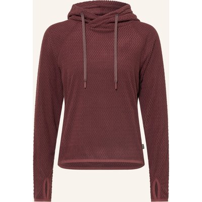 Me°Ru' Fleece-Hoodie Calais rot