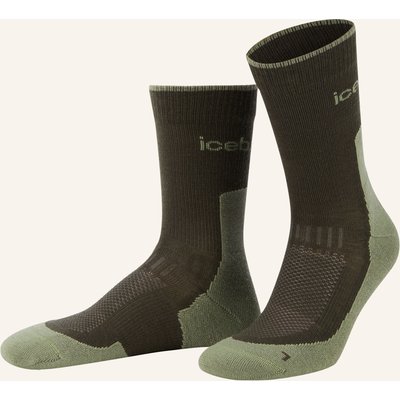 Icebreaker Trekking-Socken Mit Merinowolle gruen
