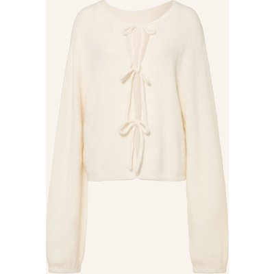 Black Palms Strickjacke Zusie Mit Alpaka beige