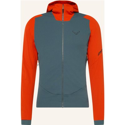 Dynafit Midlayer-Jacke Blacklight Therm Hooded orange