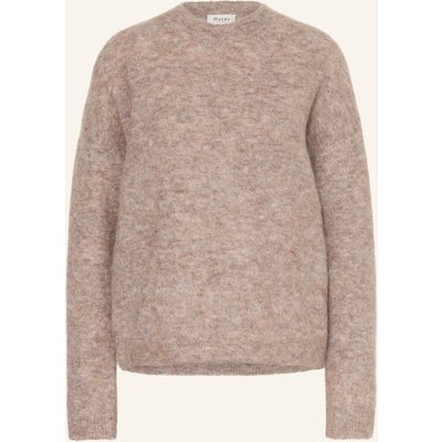 Maerz Muenchen Pullover Mit Mohair beige