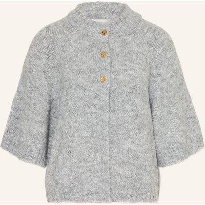 Neo Noir Strickjacke Benuta Mit 3/4-Arm grau